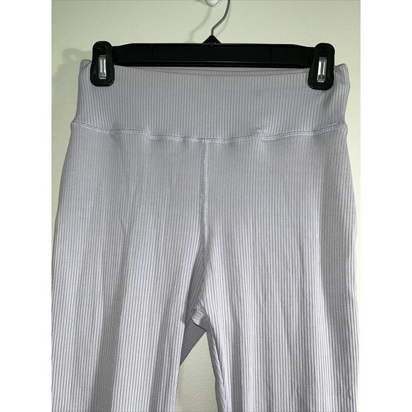 ASOS 4505 Women's Leggings Activewear Ribbed Lilac US Size 6 EU 38 - Picture 2 of 11
